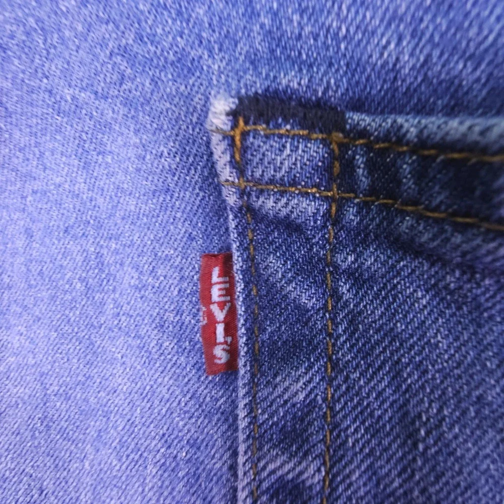 Levi's Premium Lot 512 Big E Jeans Men's Size 48x30 (44x27) Blue Denim‎ Medium